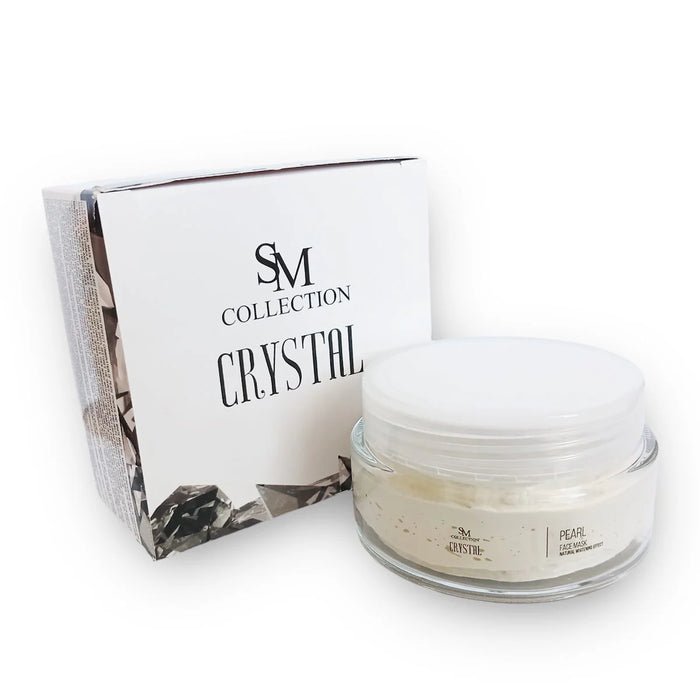 Почистваща маска за лице с перлен прах – За дълбоко почистване на порите, СМ КРИСТАЛ, 100 мл