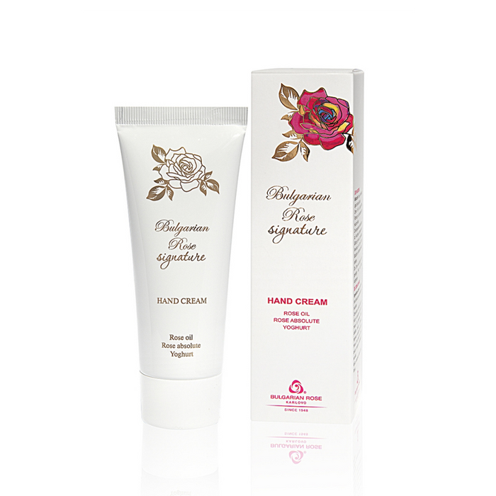 Хидратиращ крем за ръце, Bulgarian Rose Signature, 75 мл